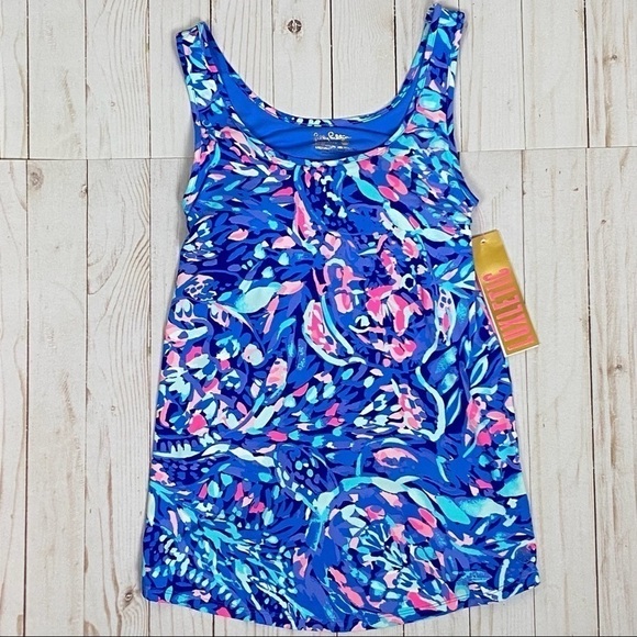 Lilly Pulitzer Meryl Nylon Sunray Bra‎ Tank Size XXS - Picture 2 of 10